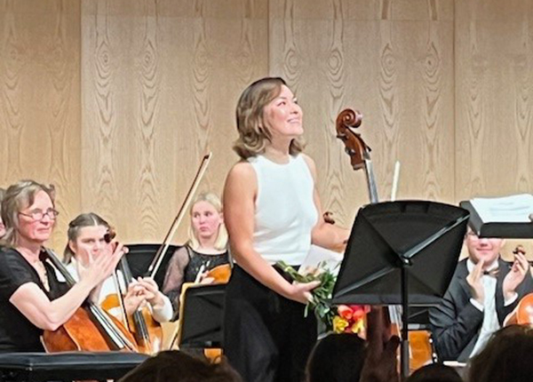 Ein Cello-Solo hat das Publikum beim Konzert besonders begeistert.