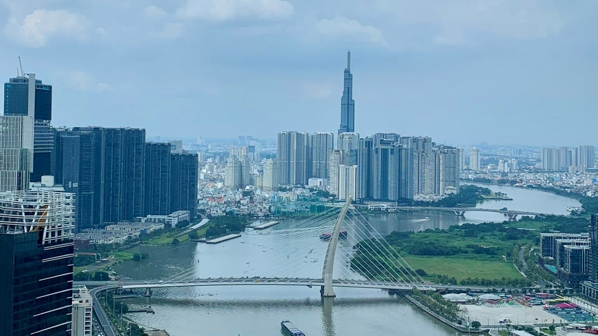 Ausblick auf Ho-Chi-Minh-Stadt