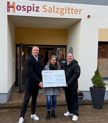 Die Filiale Salzgitter engagierte sich für das dortige Hospiz.