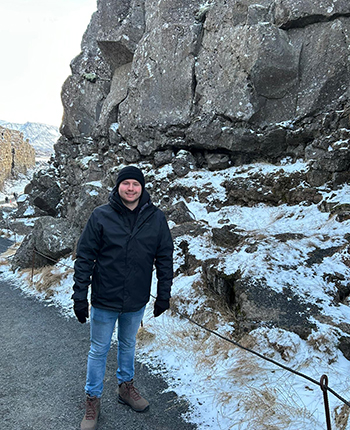 In der kargen Felslandschaft am Thingvellir