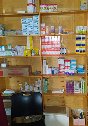 Apotheke in Kenia.