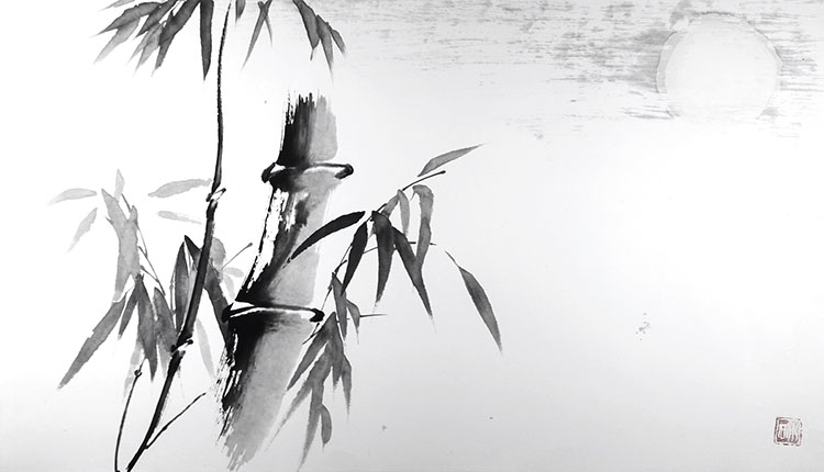 Bild Bamboo landscape