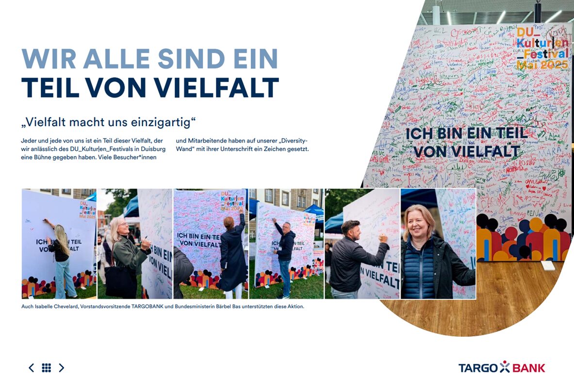 Vielfalt Wall - Du Kulturen Festival